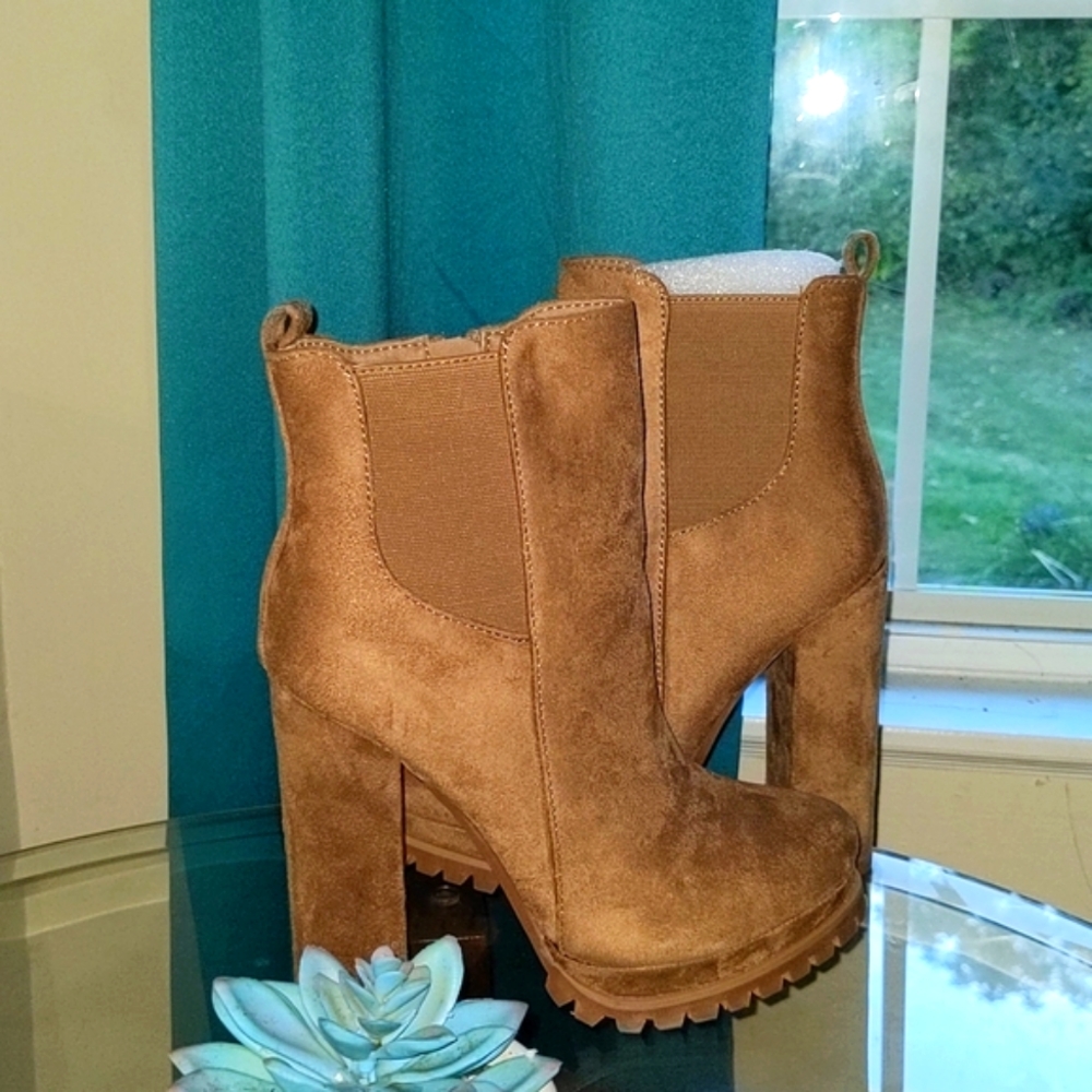 Until The End Taupe Booties